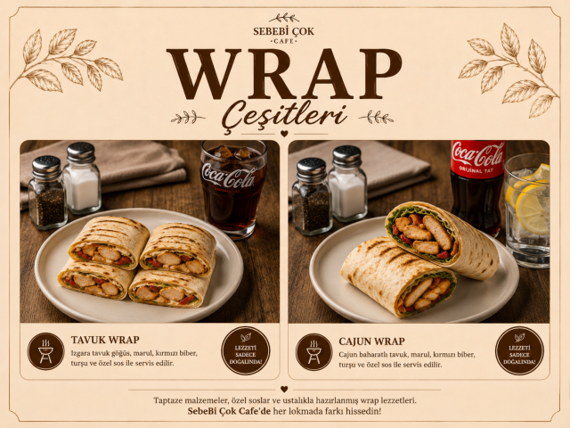 WRAP ÇEŞİTLERİ 